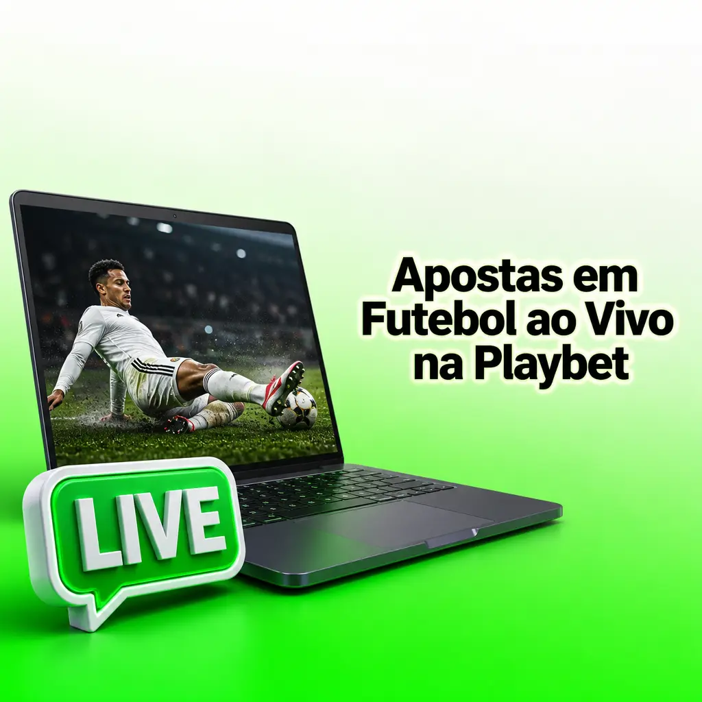 Apostas ao vivo em futebol na Playbet com odds em tempo real, estatísticas detalhadas e rastreador de partida.