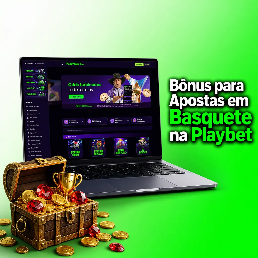 Tabela de bônus e promoções da Playbet para apostas em basquete, incluindo boas-vindas, odds turbinadas e cashback semanal.