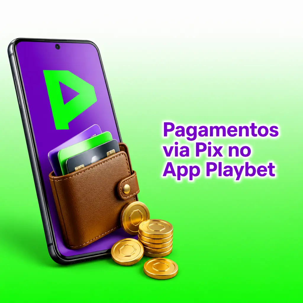 Depósitos e saques via Pix no app Playbet, com chave, QR Code ou Copia e Cola, de forma rápida e segura.