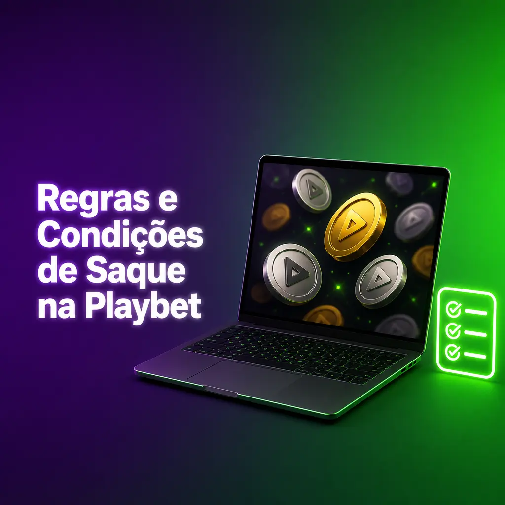 Regras e condições de saque na Playbet: verificação de identidade, chave Pix, rollover do bônus e limites de valores.